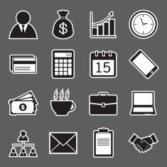 Business sticker Icon N2