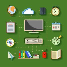 Business icons set N24