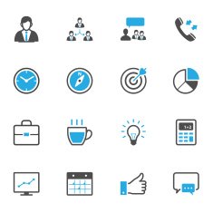 Business and finance icons N8
