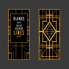 Template Vector blank with place for text