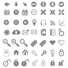 Application Icons for Web and Mobile