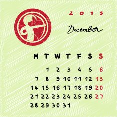 December 2015 zodiac