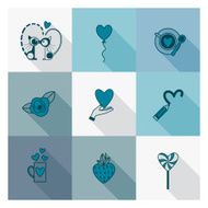 Happy Valentines Day Icons N261