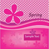 vector seasonal background spring N2