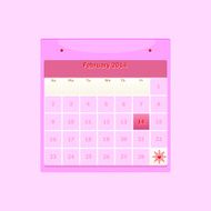 Design schedule monthly february 2014 calendar