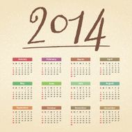 Calendar 2014 N175