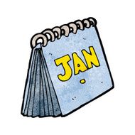 cartoon calendar N6