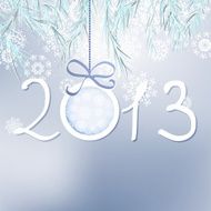 Happy New Year background EPS8