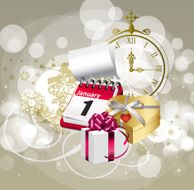 New Year background N21