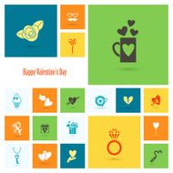 Happy Valentines Day Icons N272