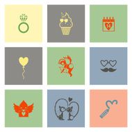 Happy Valentines Day Icons N273