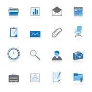 Office Icons - Blue Series