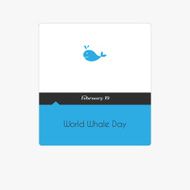Calendar date on a white background N6