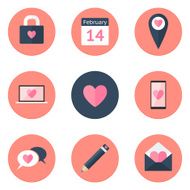 Valentine&#039;s Day Icon Set N3