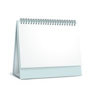 standing blank calendar N18