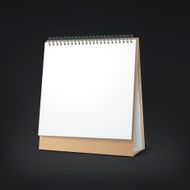 standing blank calendar N20