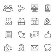 Social Media Icons N18