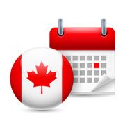 Icon of National Day in Canada