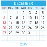 Monthly calendar N10