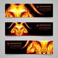 fire banners N4