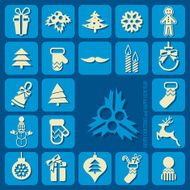 Christmas icons set N69
