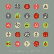Christmas icons set N81