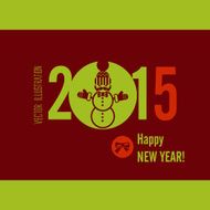 Flat Design Concepts For Happy New Year N5