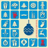 Christmas icons set N84