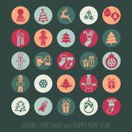 Christmas icons set N92
