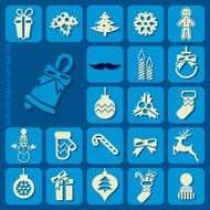 Christmas icons set N94
