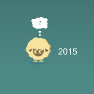 Happy new year 2015 Year of the Sheep