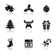 Christmas icons set N97