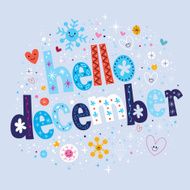 hello December