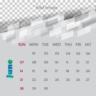 Calendar Design - June N3
