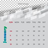 Calendar Design - January N3