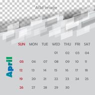 Calendar Design - April N3