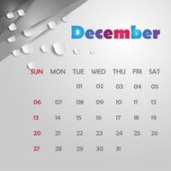 Calendar Design - December N3