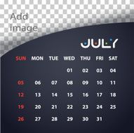 Calendar Design - July N3