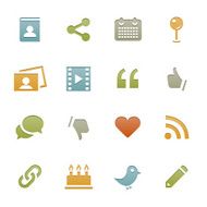 Social Media Icons N19