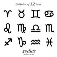 Zodiac icon collection