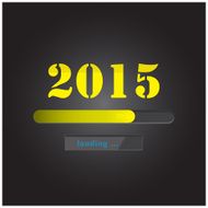 New year 2015 loading background happy new template N2