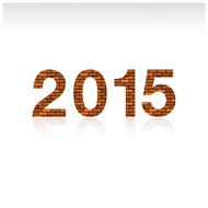 Creative happy new year 2015 text Design N16