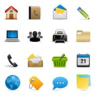 Internet &amp; Web Icon Set