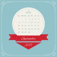 Calendar for 2015 N57