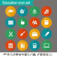 Education icons N14