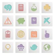 square media icons