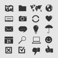 Set of icons N5