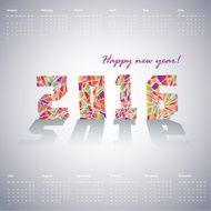 Cover Calendar Design - Typography N20