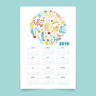 Calendar 12 months N5