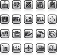 Logistic and Shipping icons N2